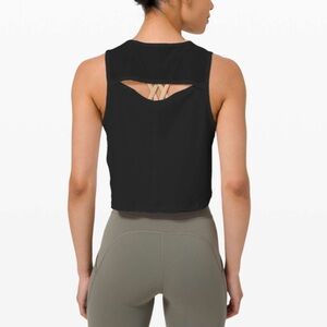 Lululemon Sculpt Tank *Cropped
Black